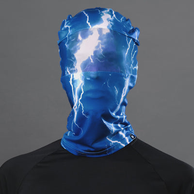 Blue Lightning Head Bag Mask