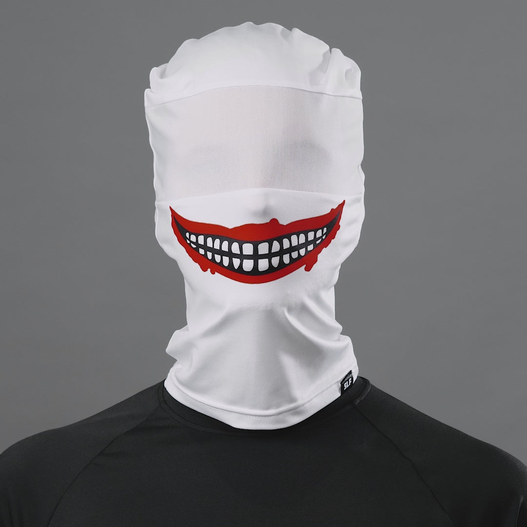Smile White Head Bag Mask