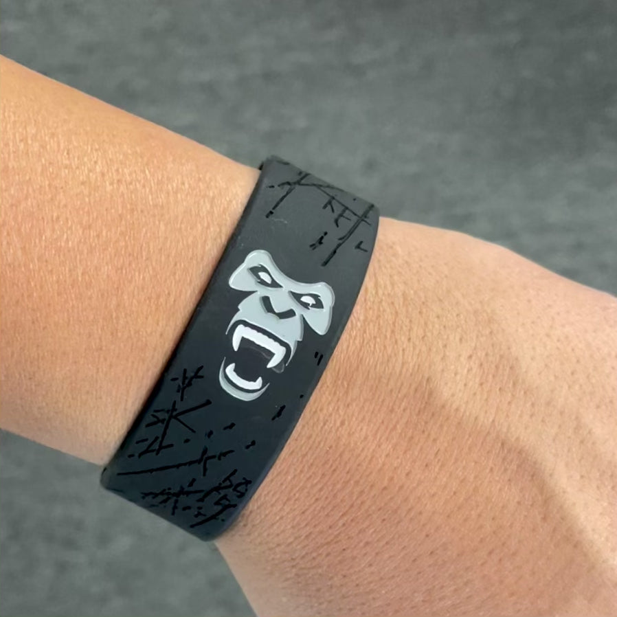 Gorilla Face 1 Inch Wristband