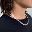 Cuban Link Silver Chain - 7mm