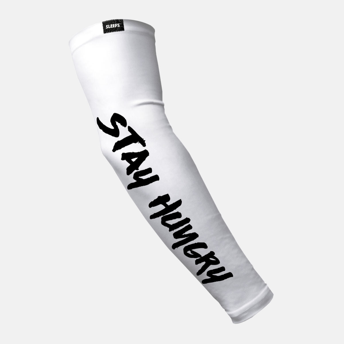 Stay Hungry White Arm Sleeve